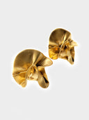 Sterling King • Delphinium Earrings Gold