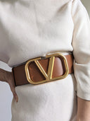 Valentino • reversible logo belt