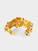 Valentino • Floral Cuff Gold