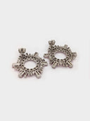 Amina Muaddi • Begum Crystal Embellished Earrings Pink