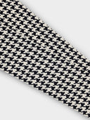 Burberry • Houndstooth & Check Silk Twilly Scarf