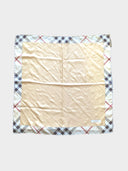 Burberry • Vintage Hankerchief Bandana Silk Scarf