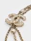 Chanel • CC Necklace with Rhinestones and Pearls