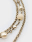 Chanel • CC Necklace with Rhinestones and Pearls
