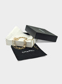 Chanel • CC Necklace with Rhinestones and Pearls