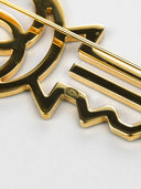 Chanel • CC Gold & Black Key Brooch • Purchase