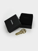 Chanel • CC Gold & Black Key Brooch • Purchase