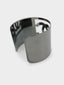 Chanel • Karl Lagerfeld Cut-Out CC Ruthenium Cuff