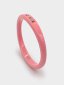 Chanel • Pale Pink CC Resin Bangle