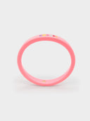 Chanel • Pale Pink CC Resin Bangle
