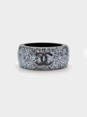 Chanel • CC Acrylic Sequin Bangle