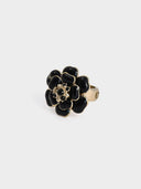 Chanel • Camellia Flower Ring black • Purchase