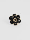 Chanel • Camellia Flower Ring black • Purchase