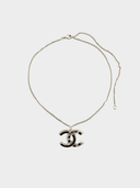 Chanel • Ruthenium CC Cocomark Necklace