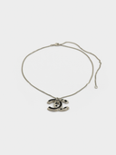 Chanel • Ruthenium CC Cocomark Necklace