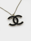 Chanel • Ruthenium CC Cocomark Necklace