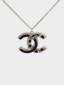 Chanel • Ruthenium CC Cocomark Necklace