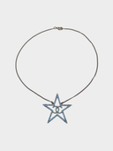 Chanel • CC Crystal Star Pendant Necklace