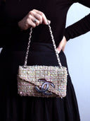 Chanel • Tweed CC Flap Bag