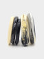 Dinosaur Designs • Black & Bone Bangle Stack