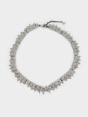 Christian Dior • Silver Crystal Choker