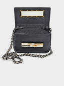 Fendi • Mini Baguette Dolce Vita Flowers and Studs Bag