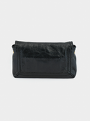 Fendi • Crinkled Patent Leather Baguette Clutch Bag