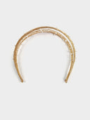 Unsigned • Gold Pearl Headband