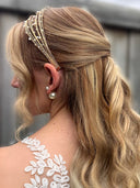 Unsigned • Gold Pearl Headband