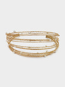 Unsigned • Gold Pearl Headband