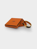 Hermès • Clic H Bracelet Gold Black Noir