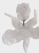 Lele Sadoughi • Mother of Pearl small paper lily earrings