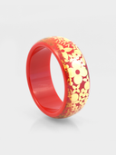 Louis Vuitton • Red Tropical Monogram Bangle – Red & Gold