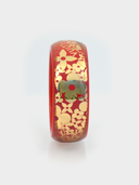 Louis Vuitton • Red Tropical Monogram Bangle – Red & Gold