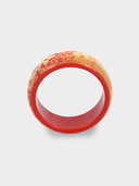 Louis Vuitton • Red Tropical Monogram Bangle – Red & Gold