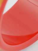 Louis Vuitton • Red Tropical Monogram Bangle – Red & Gold