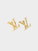 Louis Vuitton • Macro LV Gold Earrings