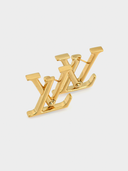 Louis Vuitton • Macro LV Gold Earrings
