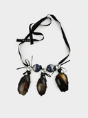 Marni • Horn, Resin & Crystal Necklace