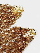 Oscar De La Renta • Crystal Chain Earrings