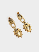 Oscar De La Renta • Pink Drop Earrings