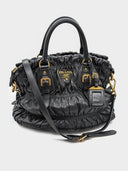 Prada • Gaufre Nappa Leather Bag