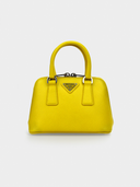 Prada • Saffiano Yellow Mini Promenade bag