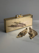 RODO • Tile Vintage Clutch Gold