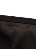 Roger Vivier • Black Satin Pilgrim Clutch Bag