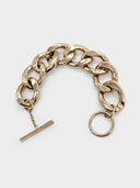 Saint Laurent • Gold Chain Fob Bracelet