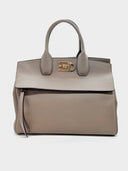 Salvatore Ferragamo • The Studio Bag (M) Taupe Brown