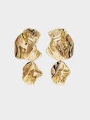 Sterling King • The Fold Earrings gold