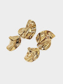 Sterling King • The Fold Earrings gold