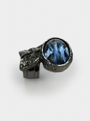 Saint Laurent YSL • Arty Glass Cabochon Ring